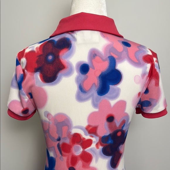 Juicy Couture Polo Mini Dress Floral - Picture 9 of 15